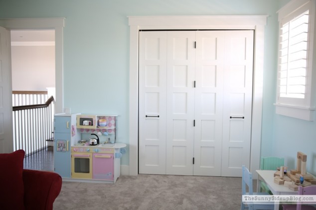 playroom closet