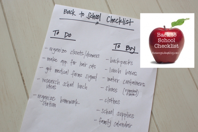 back to school checkllist2