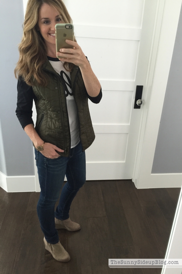 banana republic vest 2