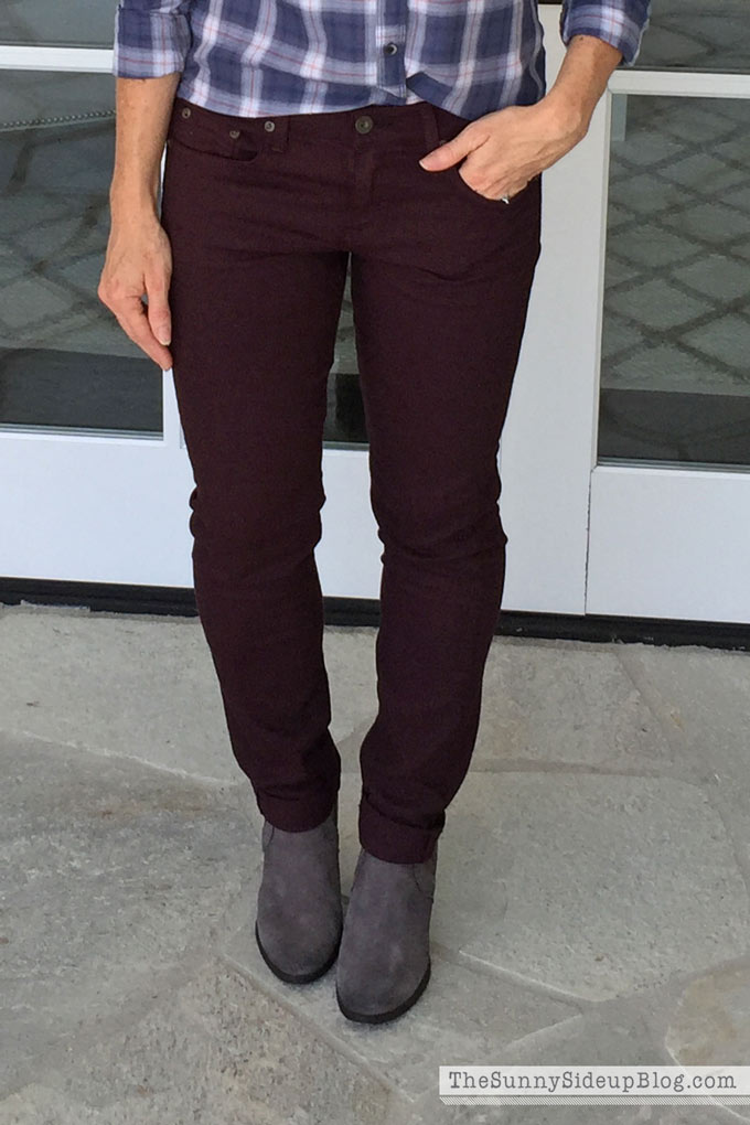 maroon-pants