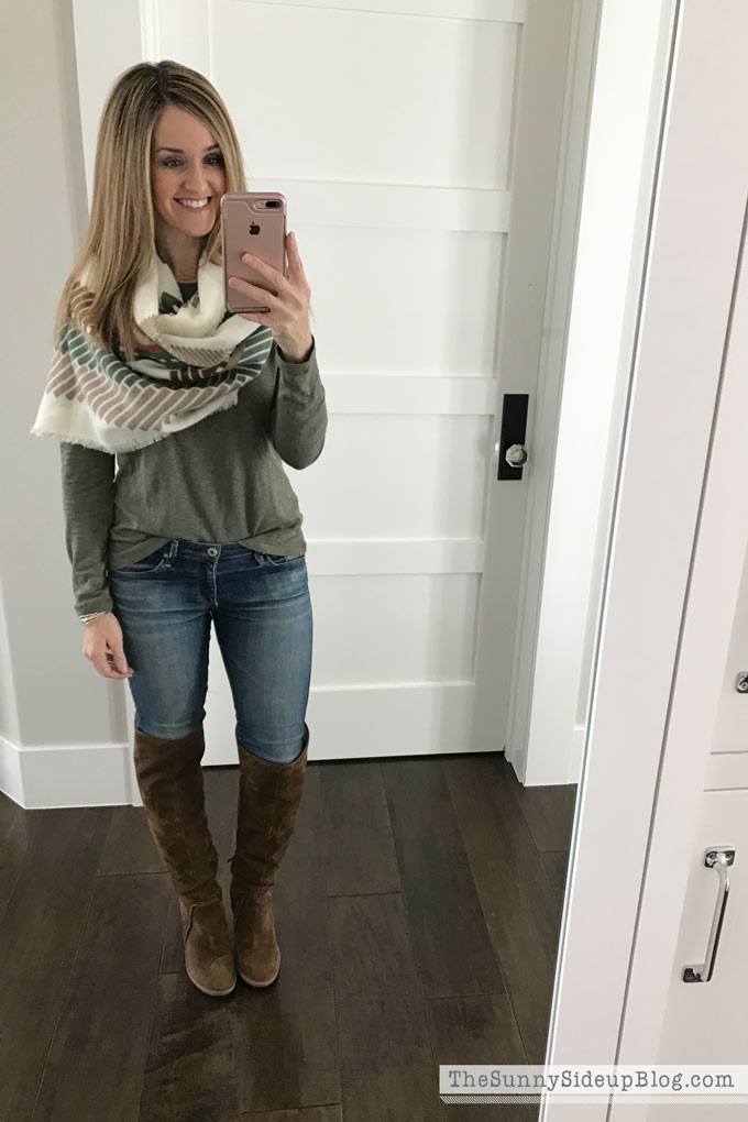 chevron-scarf