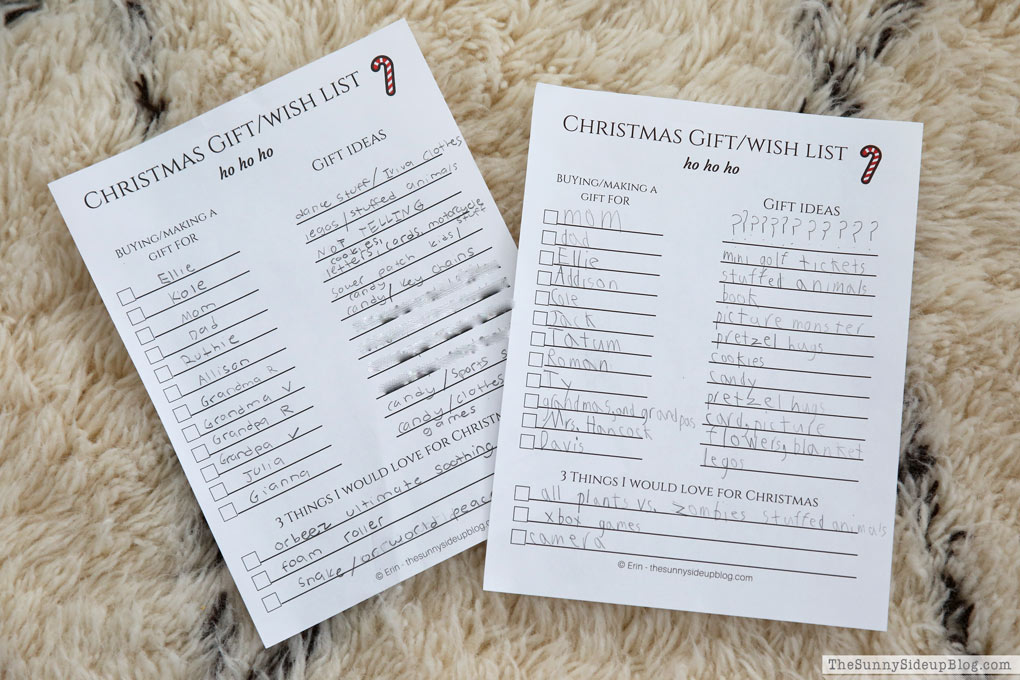 FREE CHRISTMAS GIFT GIVING PRINTABLES