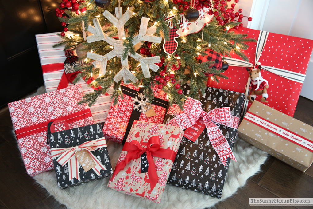 Christmas in the mudroom