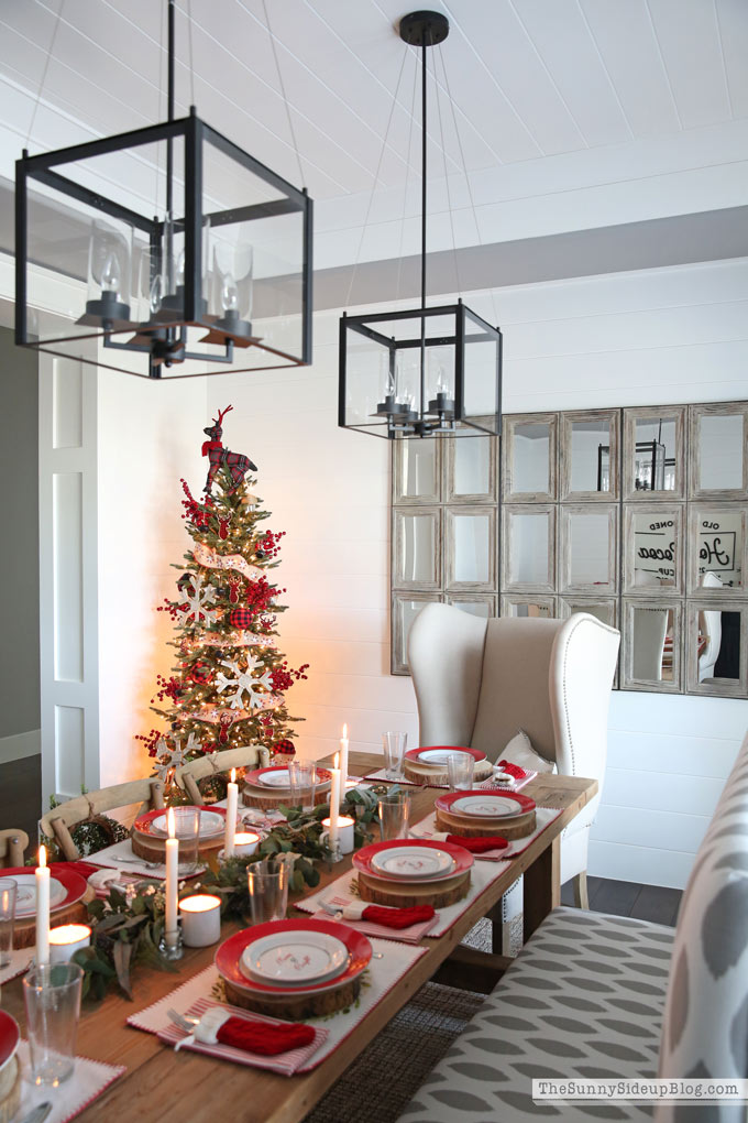 Christmas Dining Room (Sunny Side Up)