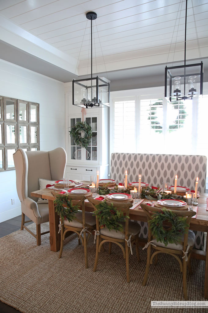 Christmas Dining Room (Sunny Side Up)