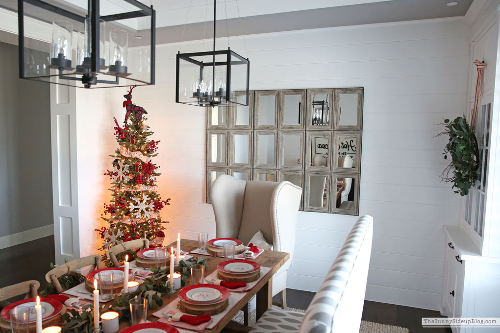 Christmas Dining Room (Sunny Side Up)