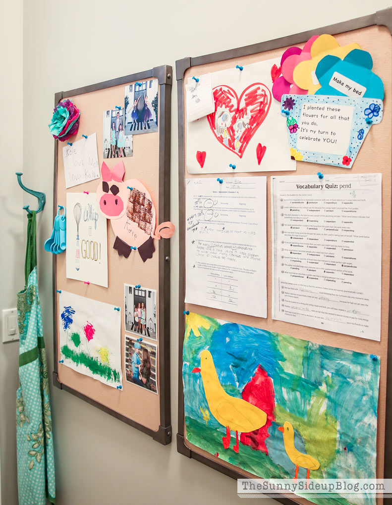 Organizing with baskets (Sunny Side Up)