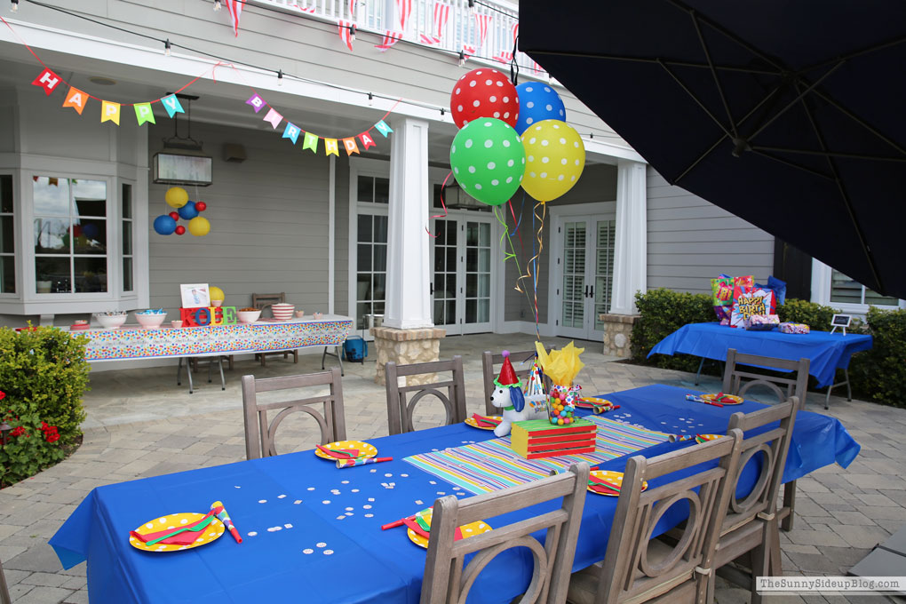 Boys Colorful Birthday Party (Sunny Side Up)