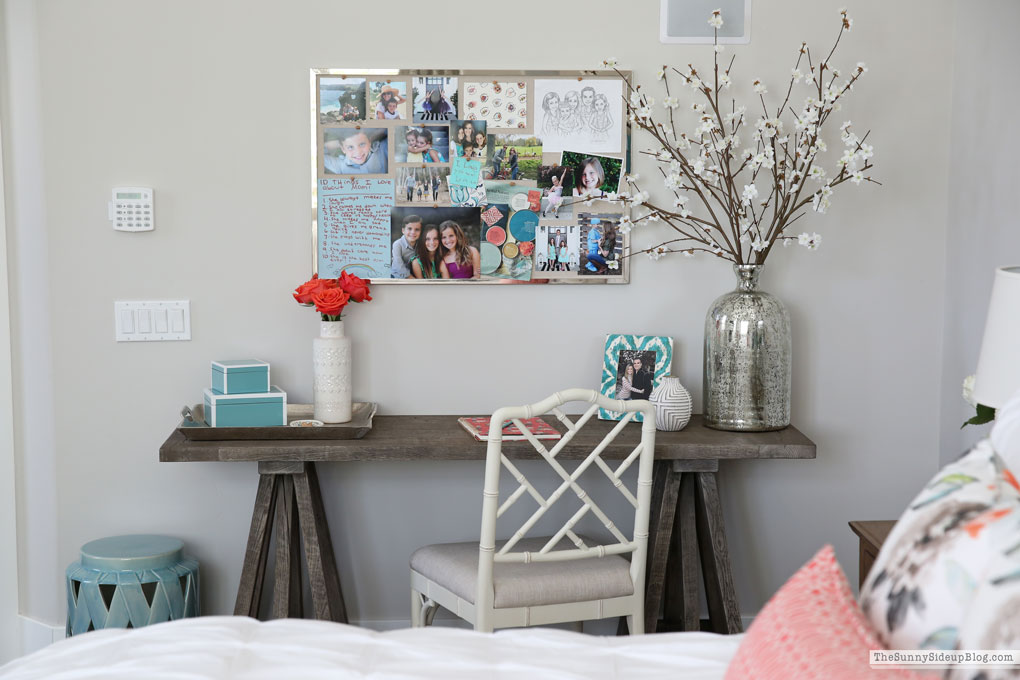 Organizing with baskets (Sunny Side Up)