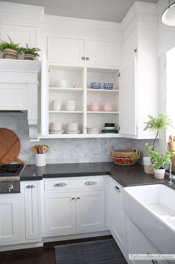 Organized Kitchen Cupboards (Sunny Side Up)