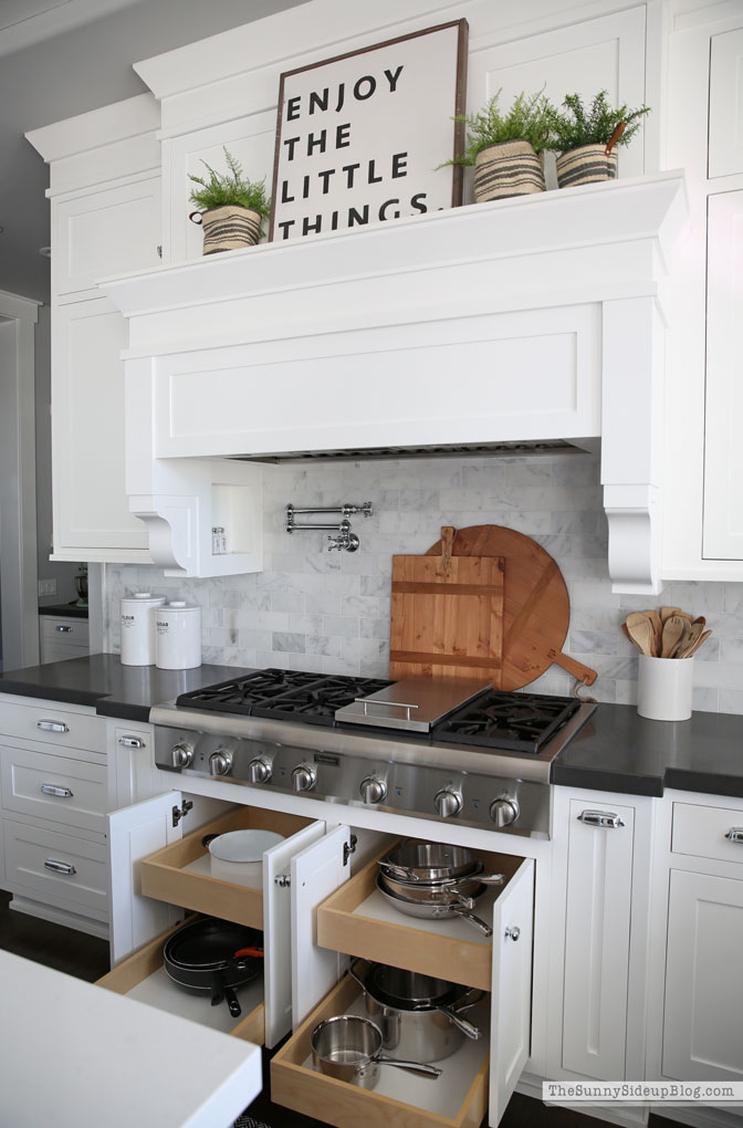 Organized Kitchen Cupboards (Sunny Side Up)