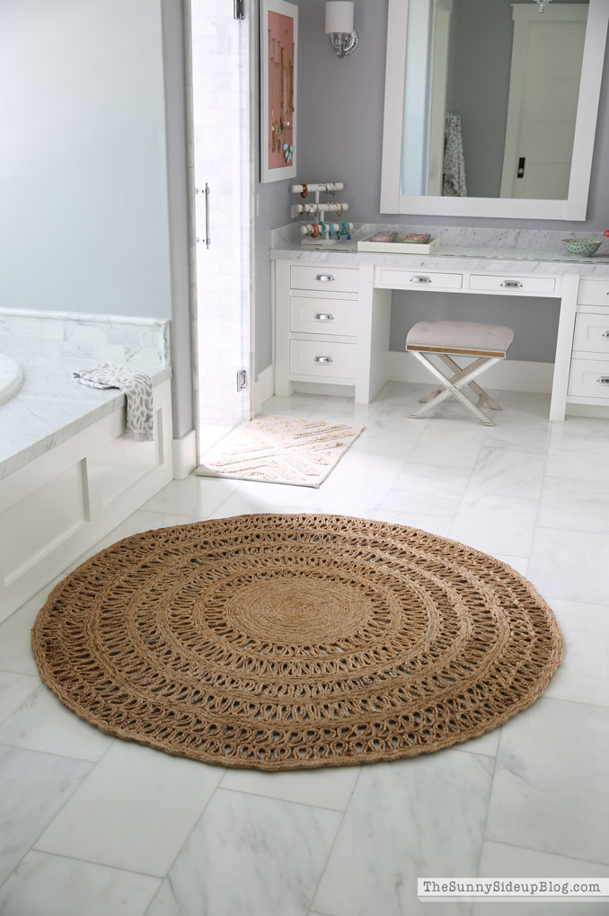 Master Bathroom Rug (Sunny Side Up)