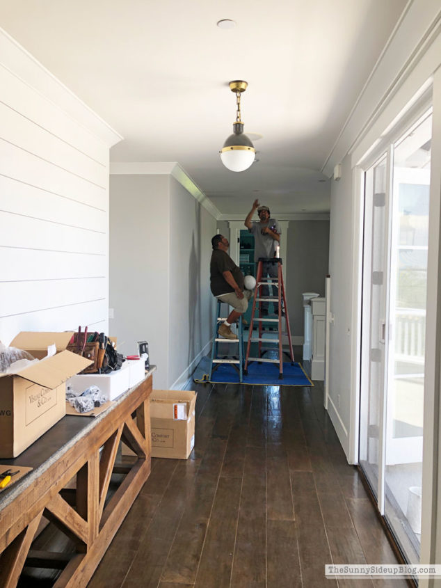 Shiplap Hallway Decor Plan (Sunny Side Up)