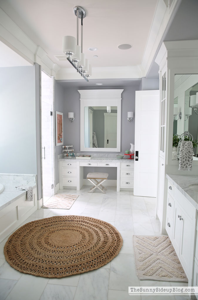 Master Bathroom Rug (Sunny Side Up)