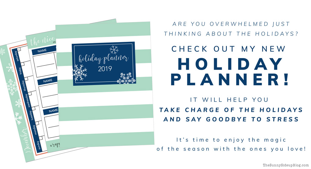 2019 FREE HOLIDAY PLANNER (Sunny Side Up)