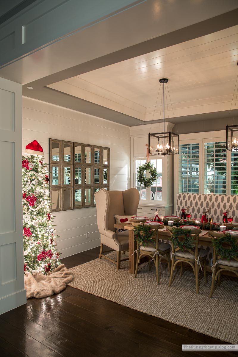 Christmas Dining Room (Sunny Side Up)