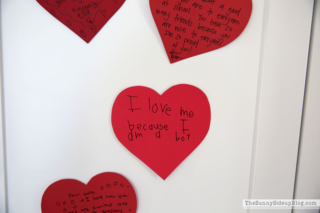 Mudroom Valentine's Day Decor (Sunny Side Up)