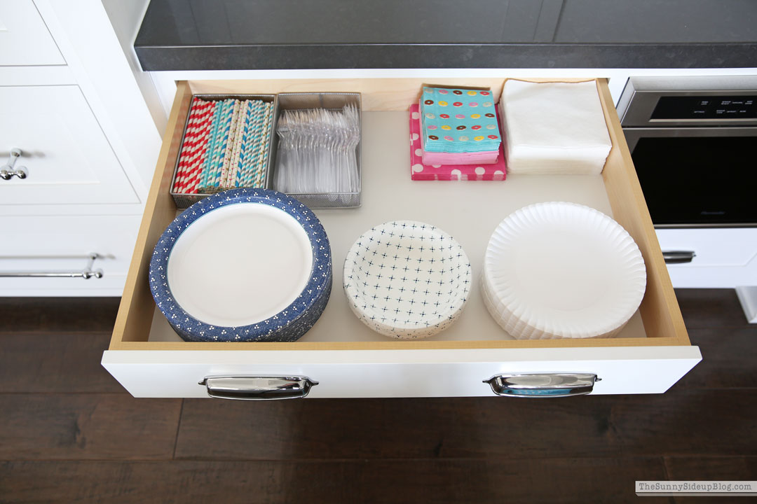 15 minute organizing (Sunny Side Up)