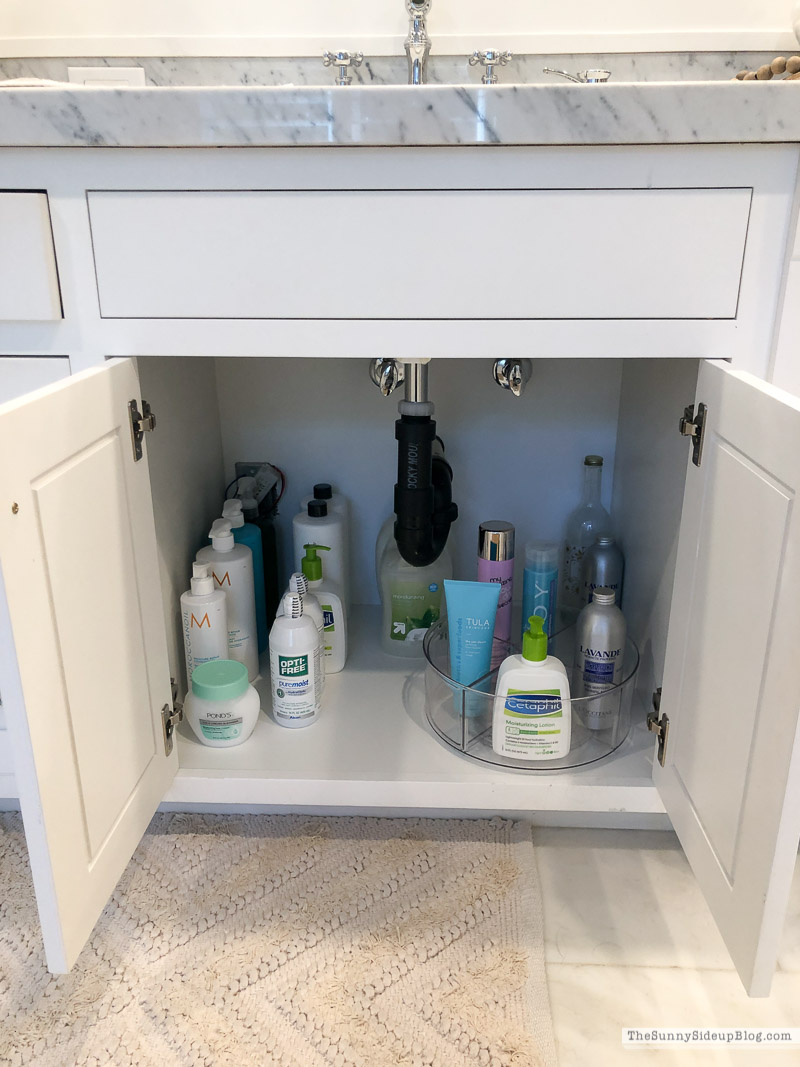 Organized Bathroom (Sunny Side Up)