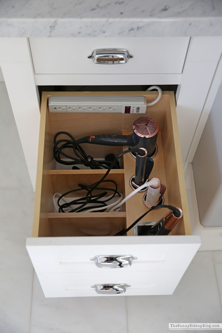 Organized Bathroom Drawers (Sunny Side Up)