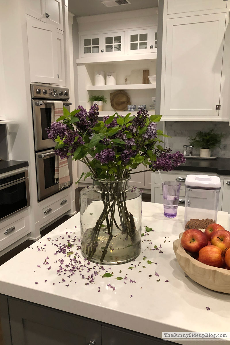 Beautiful faux lilacs (Sunny Side Up)