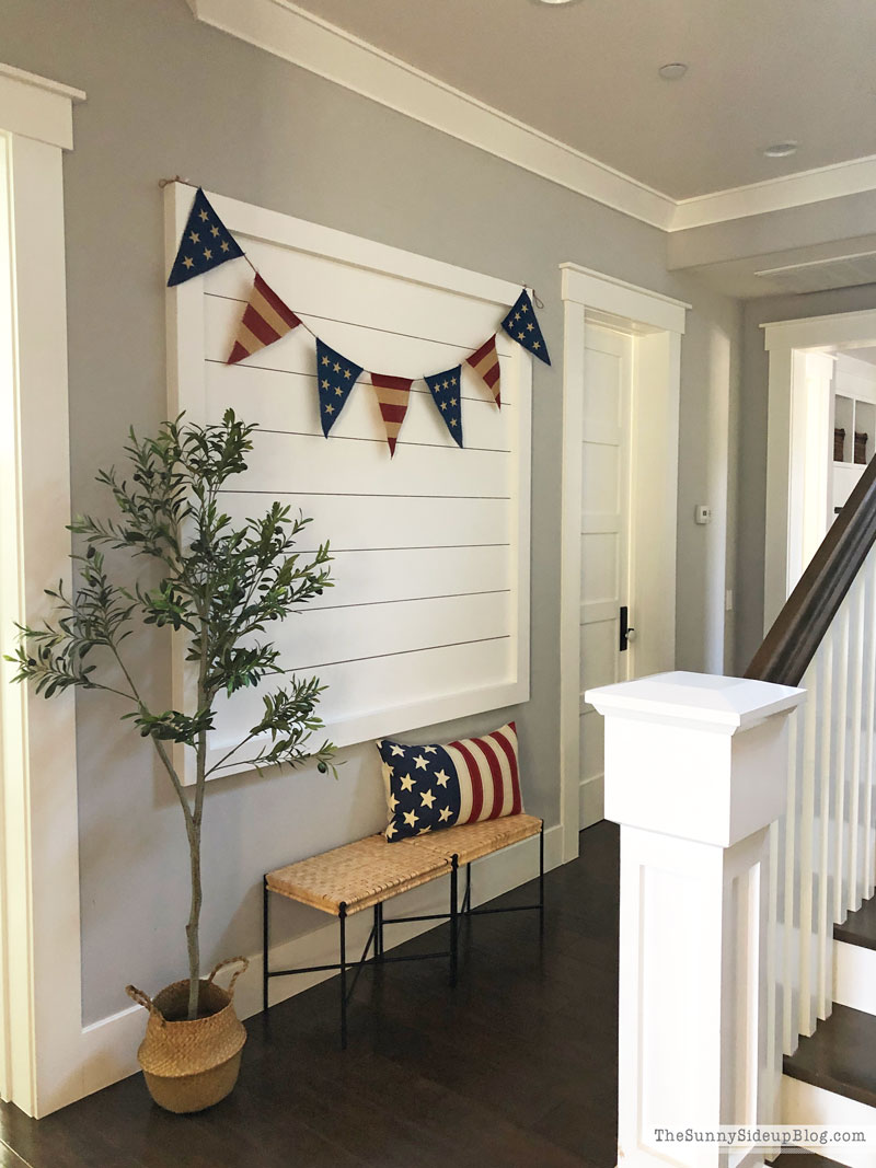 4th of July Picture Gallery Wall (Sunny Side Up)