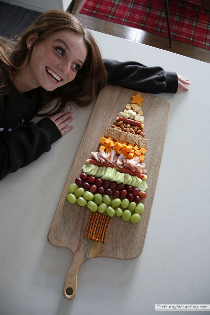 Cheese Boards & a Christmas Tree Snack (Sunny Side Up)