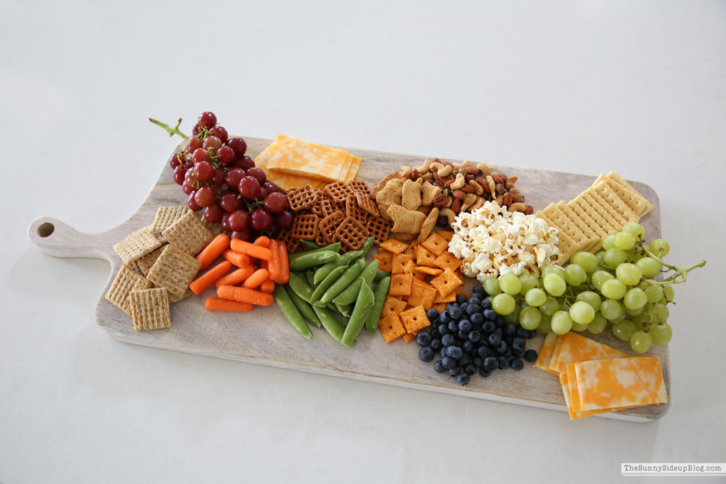 Cheese Boards & a Christmas Tree Snack (Sunny Side Up)