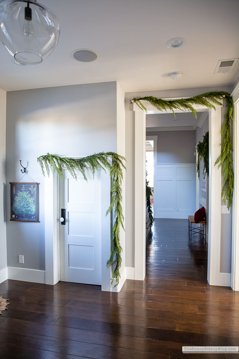 Christmas mudroom (Sunny Side Up)