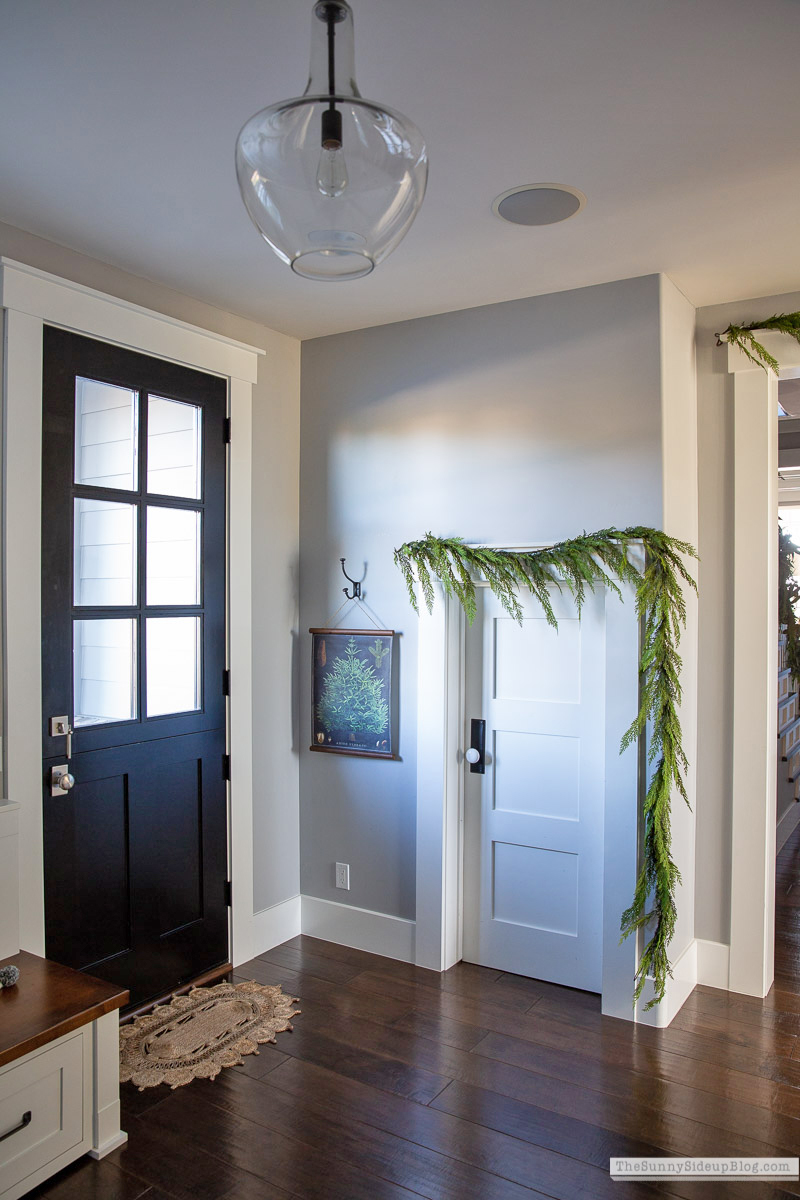 Christmas mudroom (Sunny Side Up)