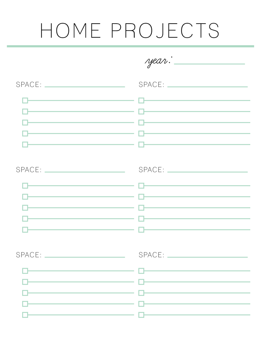 Planning Pages (Sunny Side Up)