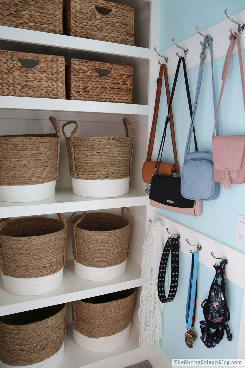 Teen desk and organized closet (Sunny Side Up)