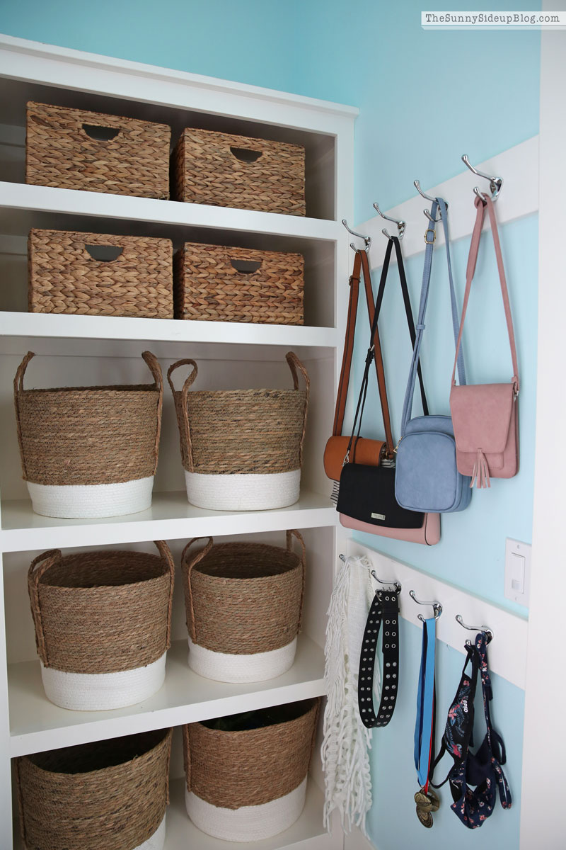 Teen desk and organized closet (Sunny Side Up)