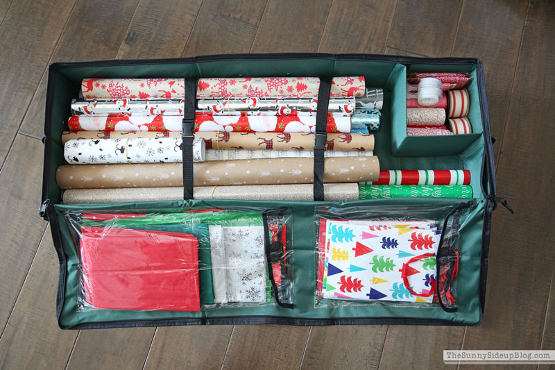 Wrapping Paper Organization (Sunny Side Up)