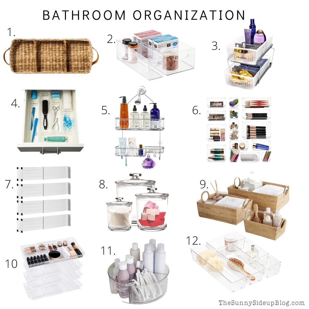 Bathroom Organization (thesunnysideupblog.com)