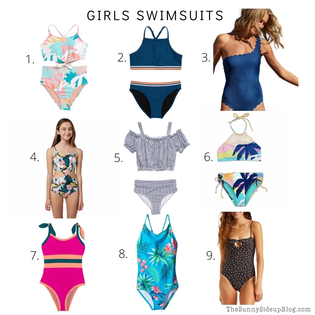 Girls Swimsuits (thesunnysideupblog.com)