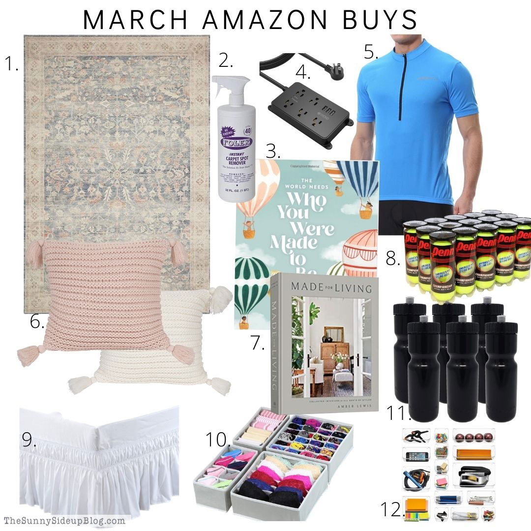 March Amazon Buys (Sunny Side Up)