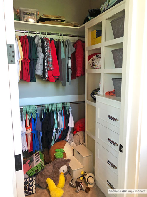 Organized Closets (Sunny Side Up)