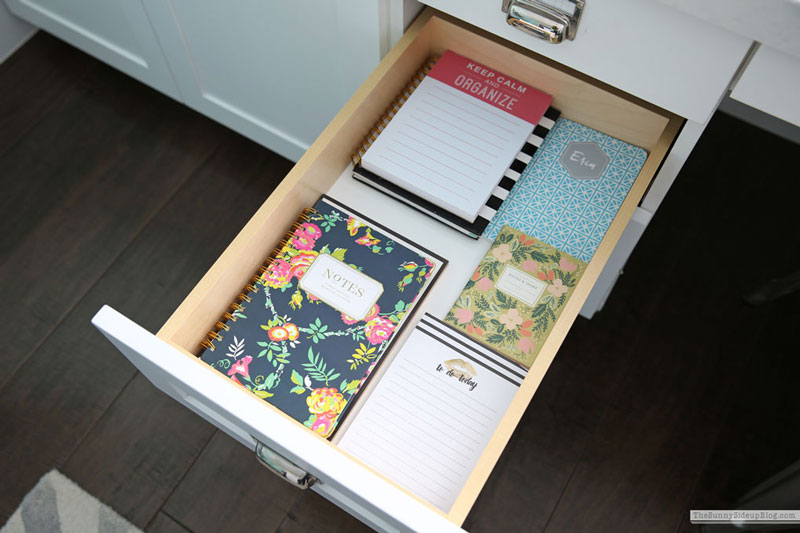 Home office and paper organization (Sunny Side Up)