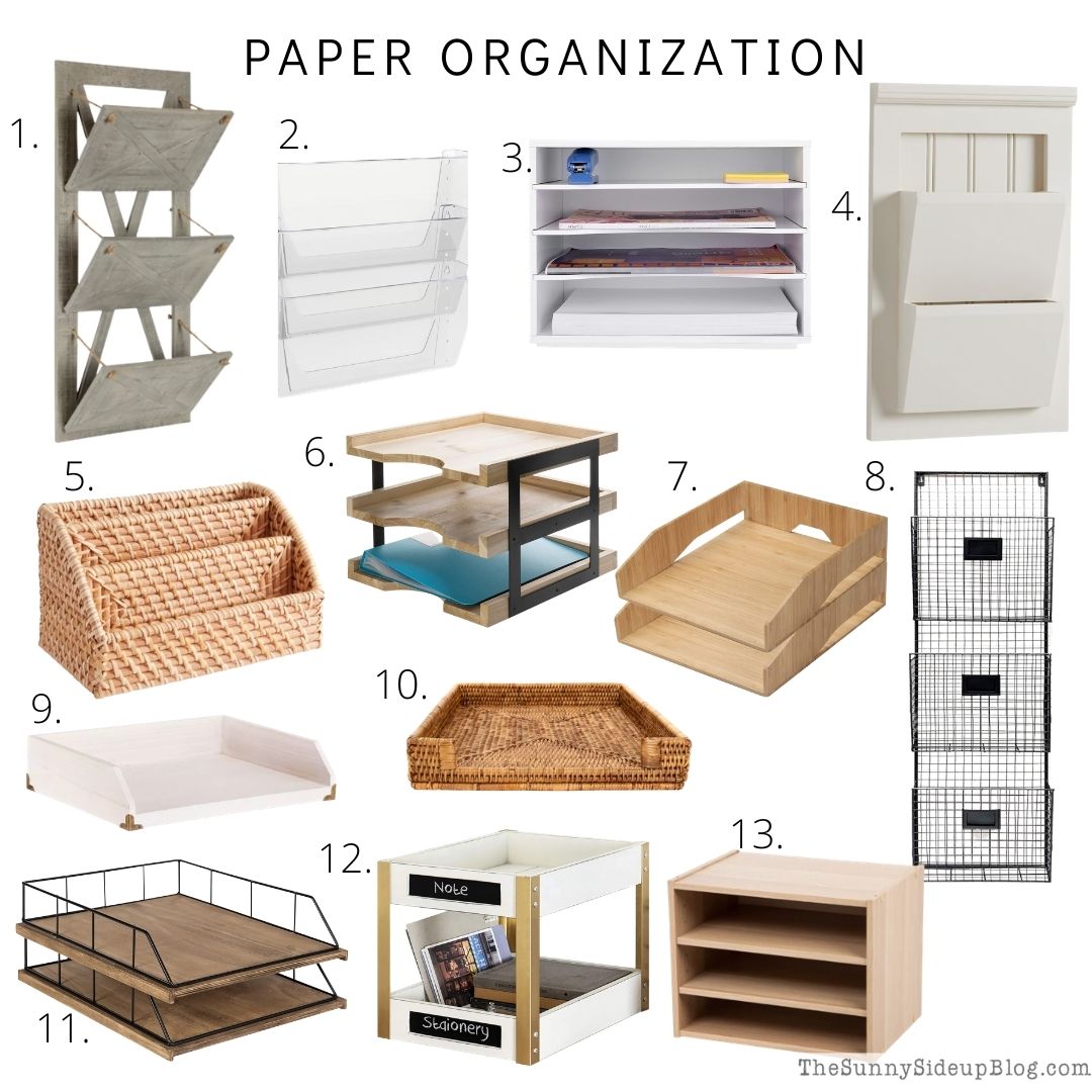 Paper Organization (thesunnysideupblog.com)