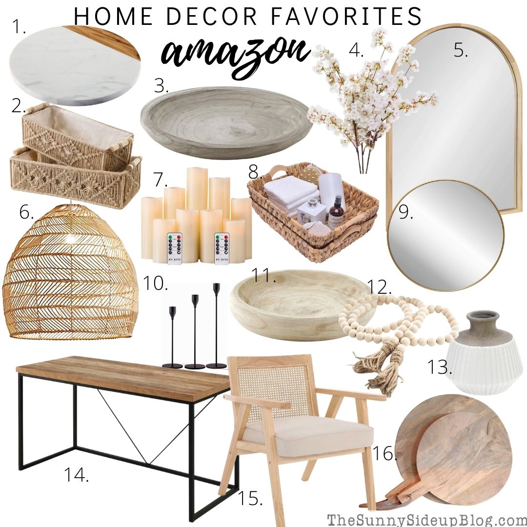 Amazon home Favorites (thesunnysideupblog.com)