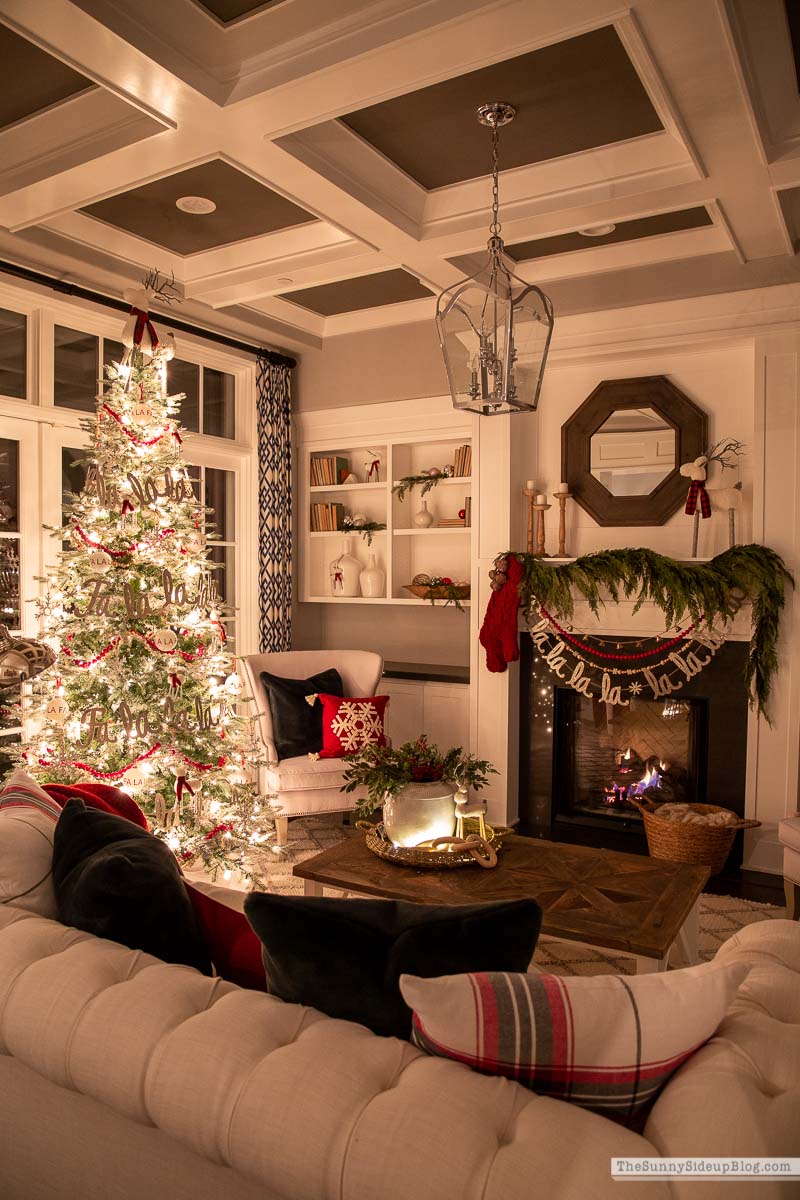 Christmas Living Room (Sunny Side Up)