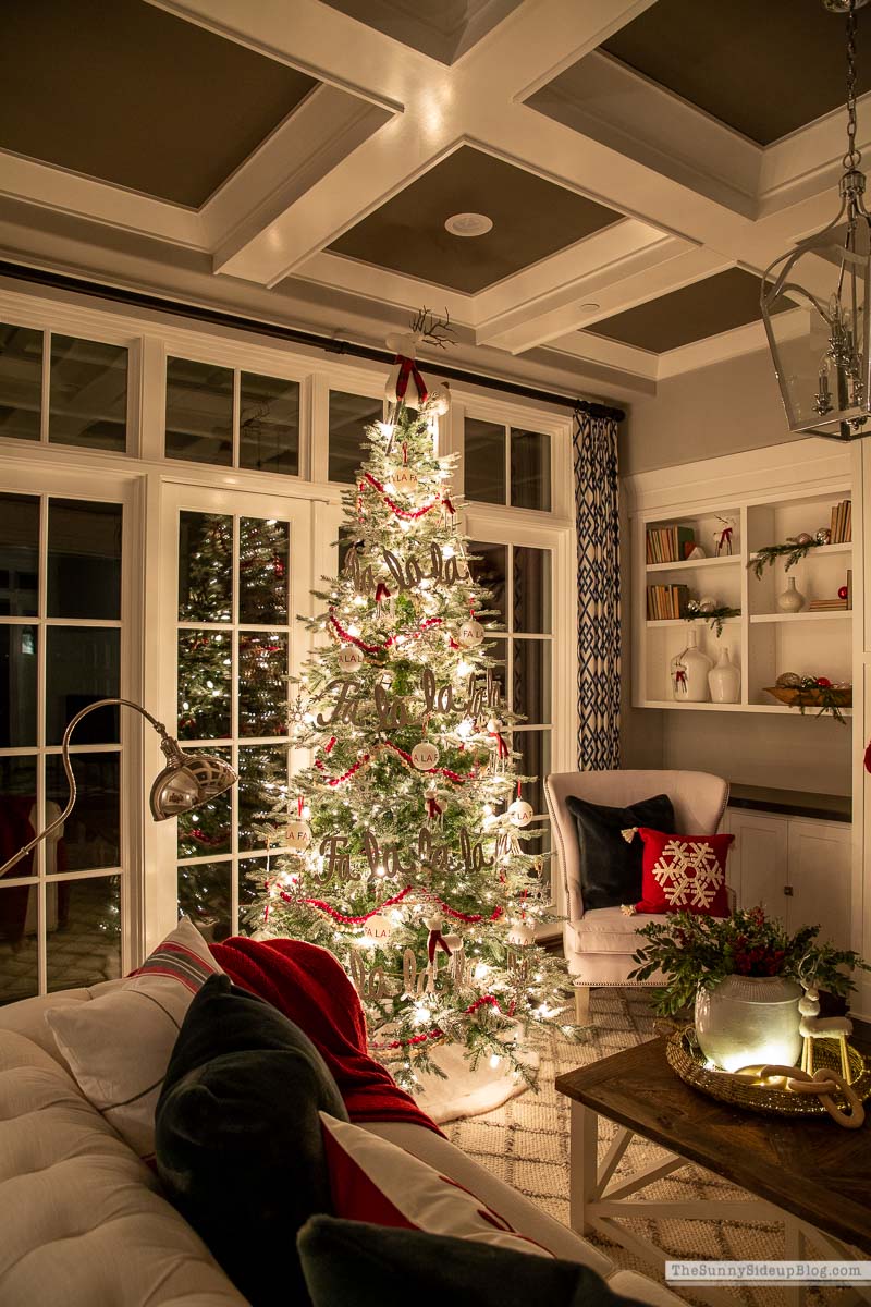 Christmas Living Room (Sunny Side Up)