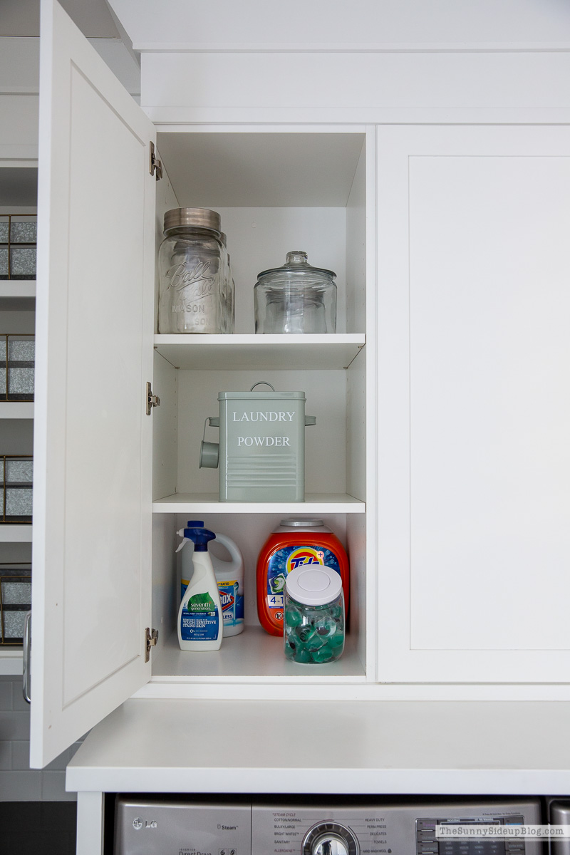 Organized Laundry Room (Sunny Side Up)