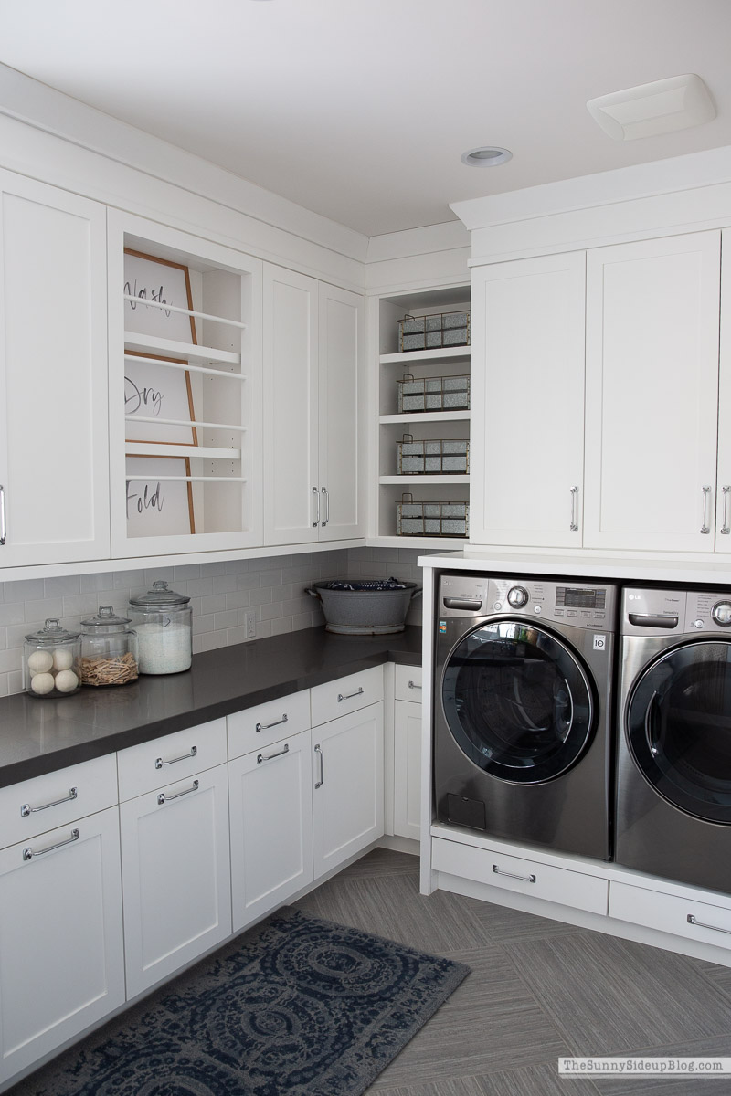 Organized Laundry Room (Sunny Side Up)