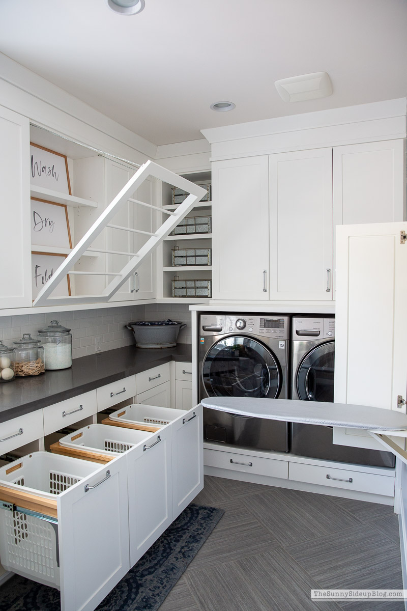 Organized Laundry Room (Sunny Side Up)