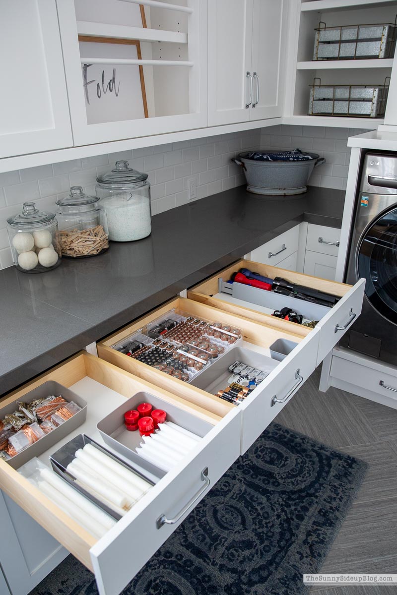 Organized Laundry Room (Sunny Side Up)