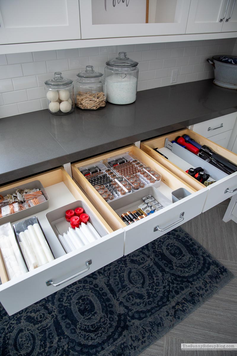 Organized Laundry Room (Sunny Side Up)