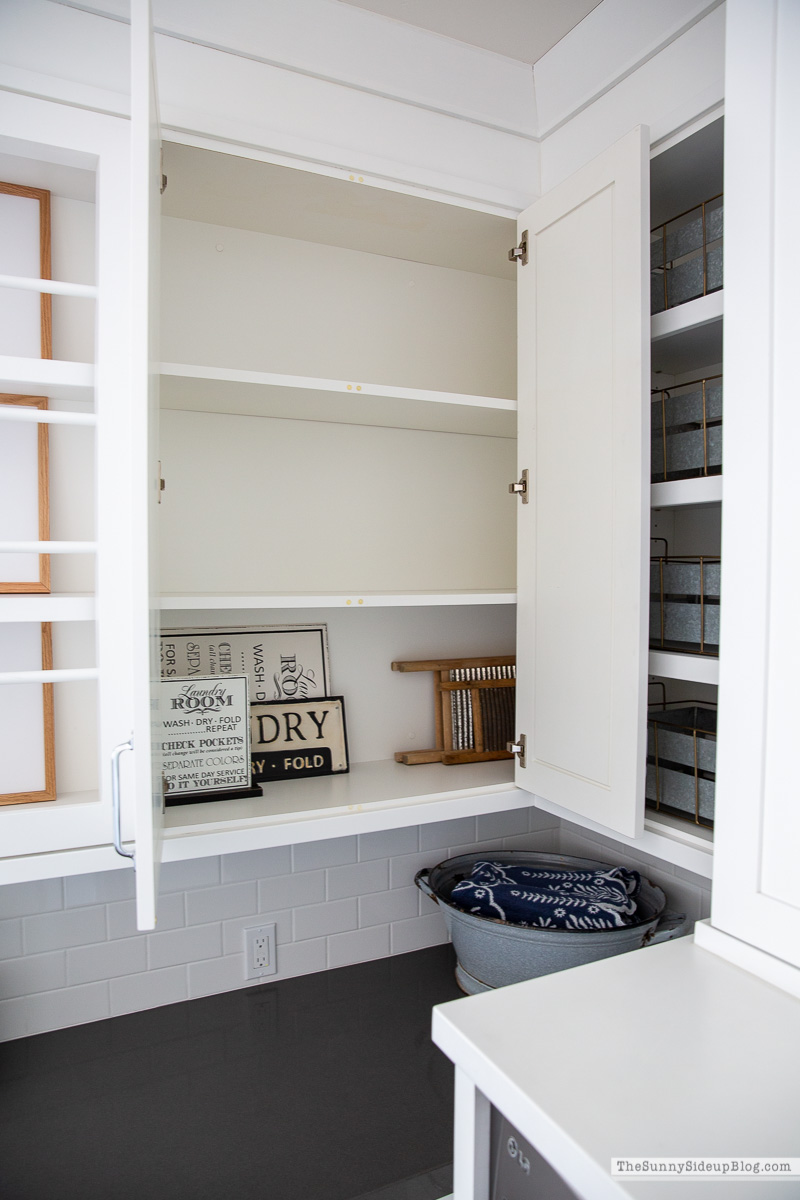 Organized Laundry Room (Sunny Side Up)