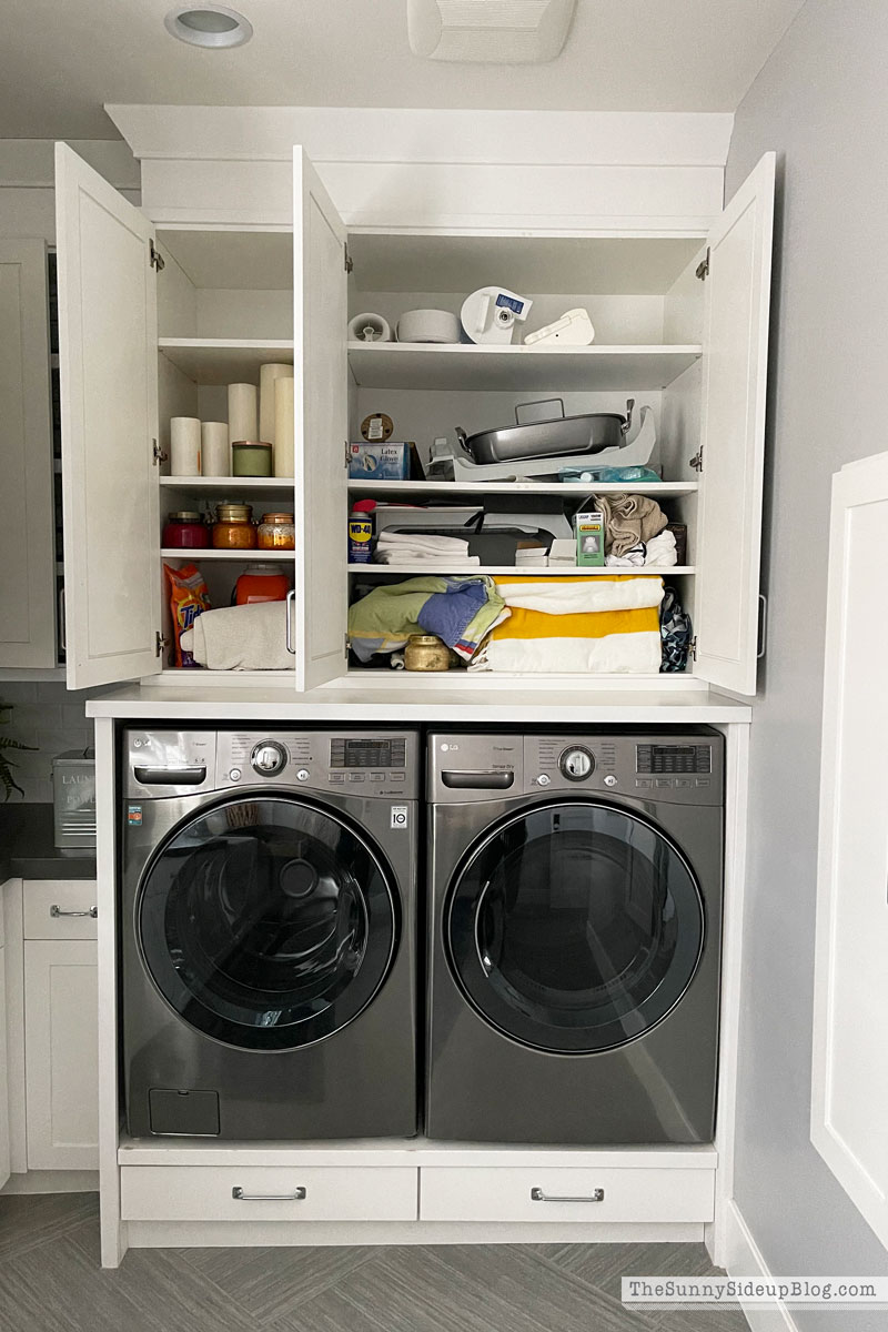 Organized Laundry Room (Sunny Side Up)